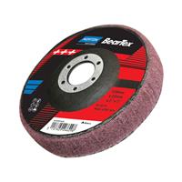 Norton Beartex Fächerscheibe Schleifmopteller | 115x22mm | Sehr fein | 80 Zeichen