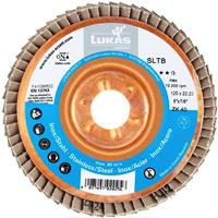 LUKAS Fächerscheibe Fächerscheiben Schleifscheibe SLTB  Ø 178 mm Korn 40