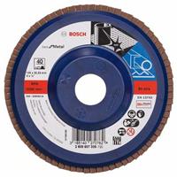 BOSCH Fächerschleifscheibe X571 Best für Metall, gerade, Ø 125 mm, 40, Kunststoff