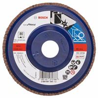 BOSCH Fächerschleifscheibe X571 Best für Metall, gerade, Ø 125 mm, 80, Kunststoff