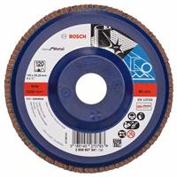BOSCH Fächerschleifscheibe X571 Best für Metall, gerade, Ø 125 mm, 120, Kunststoff