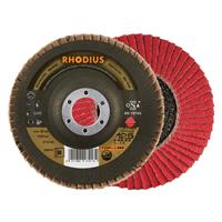 RHODIUS Fächerschleifscheibe Fächerscheibe JUMBO SPEED Ø 125 mm Korn 60
