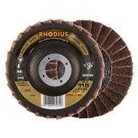 RHODIUS Fächerschleifscheibe Fächerscheibe VLS Ø 115 mm Korn coarse