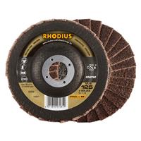 RHODIUS Fächerschleifscheibe Fächerscheibe VLS Ø 125 mm Korn coarse