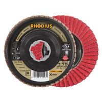 RHODIUS Fächerschleifscheibe Fächerscheibe  SPEED P X-LOCK Ø 115 mm Korn 40