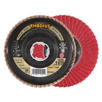 RHODIUS Fächerschleifscheibe Fächerscheibe  SPEED P X-LOCK Ø 125 mm Korn 60