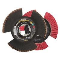 RHODIUS Fächerschleifscheibe Fächerscheibe  SPEED X-LOCK Ø 115 mm Korn 40