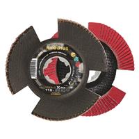 RHODIUS Fächerschleifscheibe Fächerscheibe  SPEED X-LOCK Ø 115 mm Korn 80