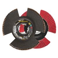 RHODIUS Fächerschleifscheibe Fächerscheibe  SPEED X-LOCK Ø 125 mm Korn 60