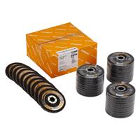 RHODIUS Fächerschleifscheibe Fächerscheibe LSZ F2  Ø 115 mm Korn 40