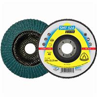 Klingspor SMT 324 Schleifmopteller, 115 x 22,23 mm Korn 40 gewölbt
